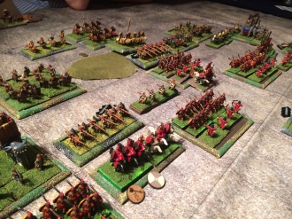 Roman cavalry Guard led by Julian put up a good fight!